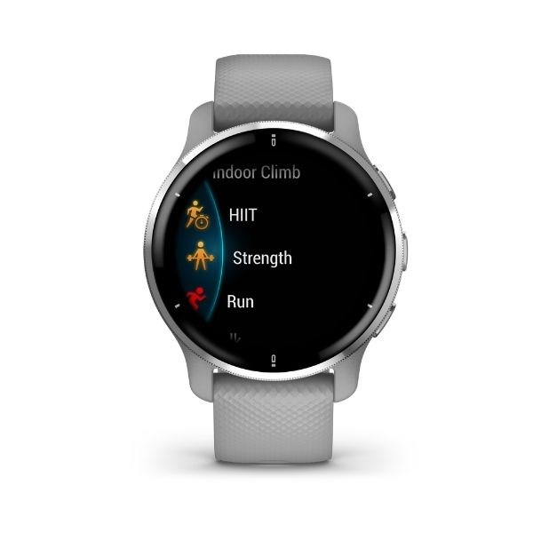 Billede af GARMIN - Venu 2 Plus, GPS, Powder Gray + Passivated smartwatch